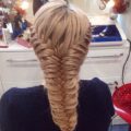 Плетение на длинные волосы